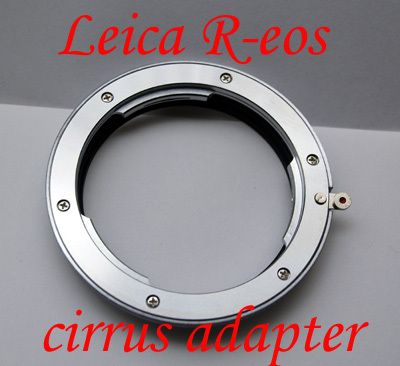 Leica R Lens to Canon EOS 1Ds 5DII T2i 7D 60D 550D 450D  