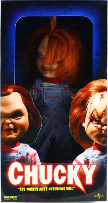 SIDESHOW CHILDS PLAY CHUCKY 14 DOLL GOOD GUYS CLEAN VERSION RARE 