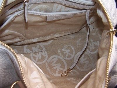 Michael Kors Grayson VANILLA Large Satchel Handbag Sweet $348  