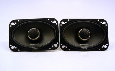 Polk Audio Speakers DXi460 4 x 6 Car Coaxial Pair 4x6 Inch   Set of 