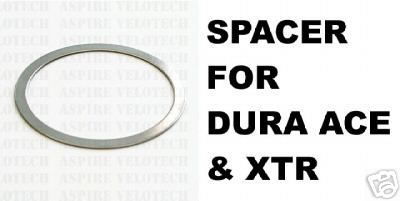 Chris King cassette spacer for Shimano Dura Ace XTR 10 speed (.5mm 