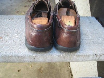 Sebago Used Brown Leather Top Siders Boat Shoes 15 M  