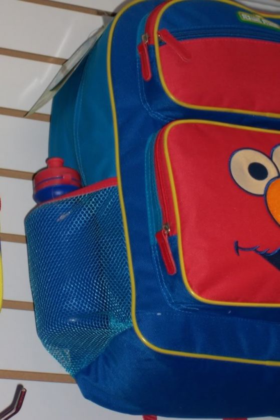 Large Sesame Street ELMO BACKPACK School Diaper Bag NWT  