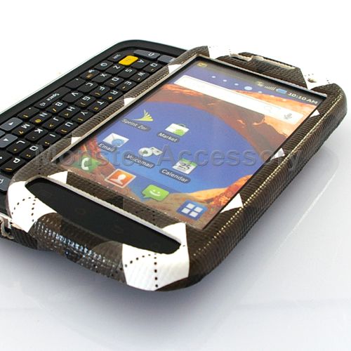 Black Checker Hard Cover Case Samsung Epic 4G Sprint  