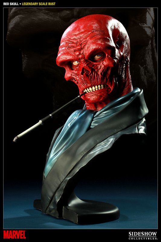 Sideshow Red Skull Legendary Scale Bust Exclusive  