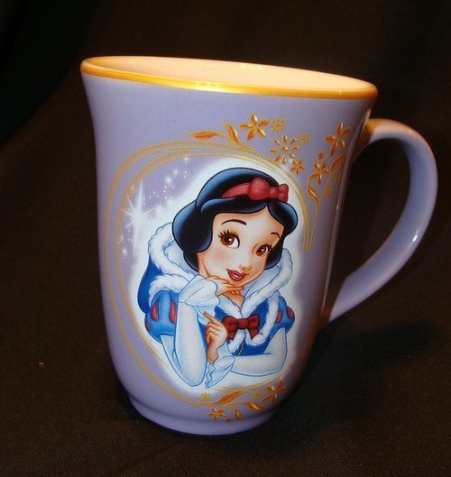 New NWT  Princess Snow White mug cup OS  