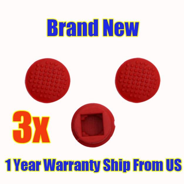 NeW 3x Pointer TrackPoint Red Cap IBM Thinkpad Laptop  