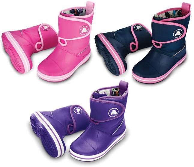CROCS CROCBAND GUST BOOT KIDS UNISEX SHOES ALL SIZES  