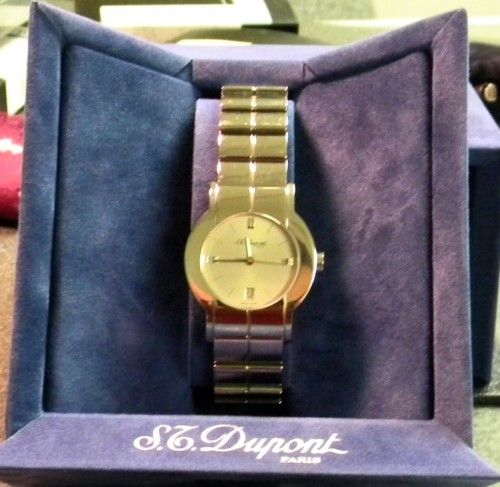 ST Dupont LADIES STAINELESS Luxury Watch  