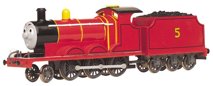 HO Thomas James the Red Engine (W/Moving Eyes)   New  