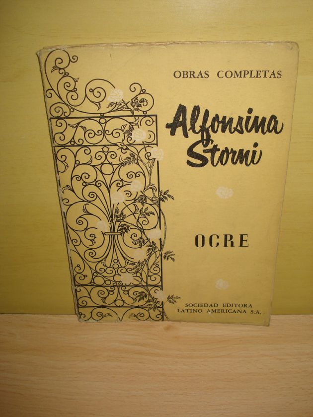 Ocre   Obras Completas V   Alfonsina Storni   1974  