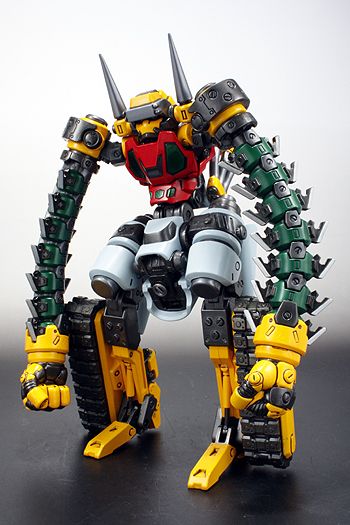 EX Gokin Getter Robot 3 & Getter Machine Bear Repaint  